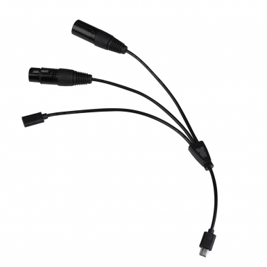 Nanlite USB-C to DMX Cable Splitter