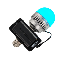 NanLite NPF Battery Adapter with E27 Head