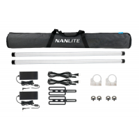 NanLite  Pavotube II 30X dual kit met accu