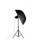NanLite Umbrella Deep Silver 135cm