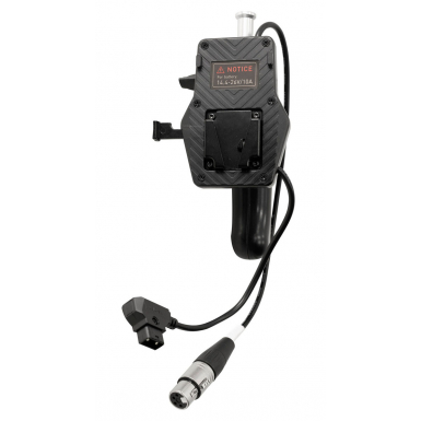 NanLite V Mount Battery Grip with 4 Pin XLR Connector