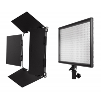 NanLite Barndoor with softbox and eggcrate grid for Mixpad II 27C